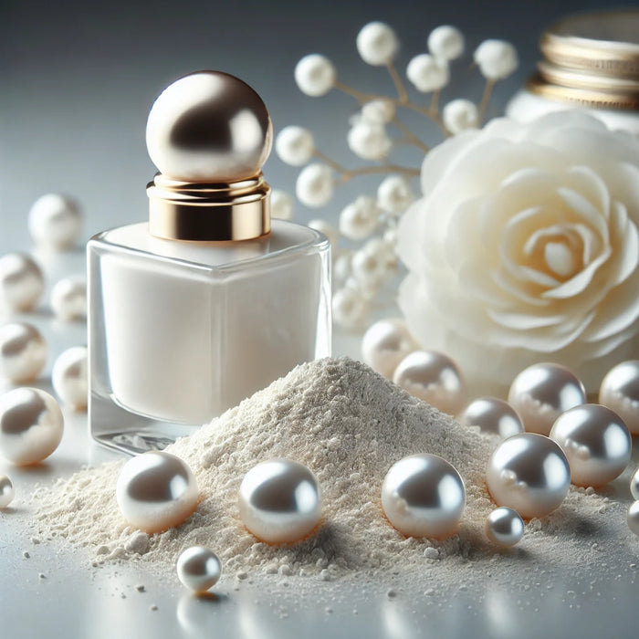 Pearl powder is a key component of de-ironizing inducer in removing iron from the skin